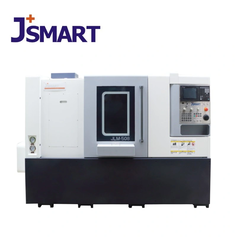 JLM-508 Machinery Horizontal Turning Machine Tool Z-Axis 500mm Mitsubishi Control System CNC Lathe