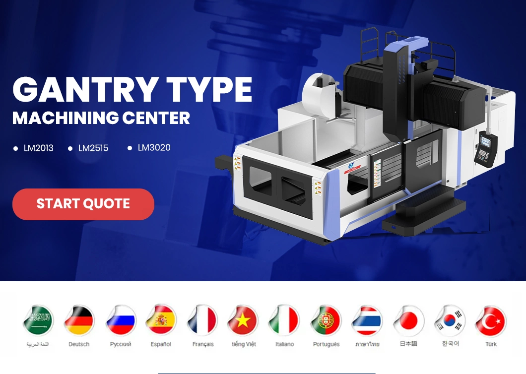 Jtc Tool Best CNC Machining Centers ODM Custom CNC Milling and Turning China 5 Axis Gantry Type Machining Center Manufacturer Lm3020 CNC Machine Center
