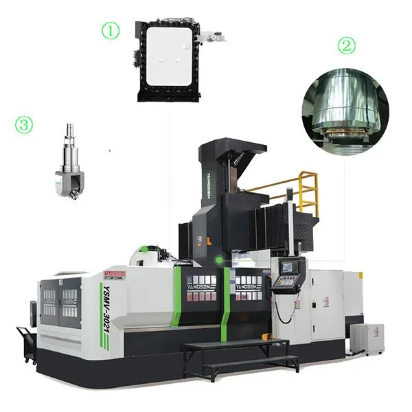 CNC Gantry Type Milling Machine Ysmv-5021 CNC Machining Center