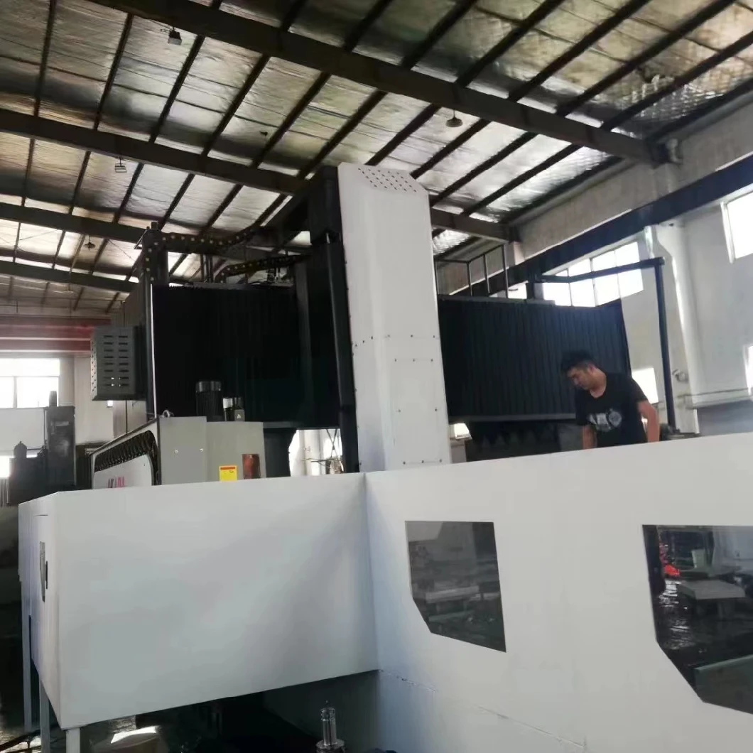China Hot Sale Elective CNC Control System Gantry Type Milling Machining Center with CE