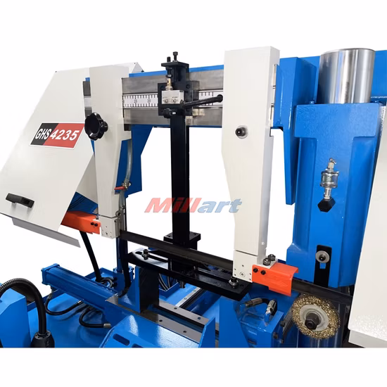 Hydraulic Double Column Band Saw Ghs4235 Band Sawing Machine with PLC