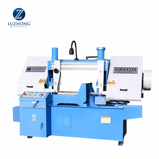 Double column rotary angle sawing metal GHz4240 Band Saw machine
