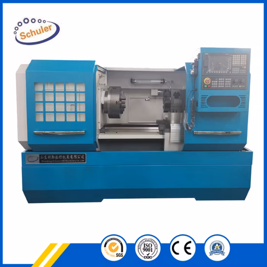 Flat Bench Cutting Horizontal Metal Machine Turret Turning Tool Vertical Professional CNC Lathe