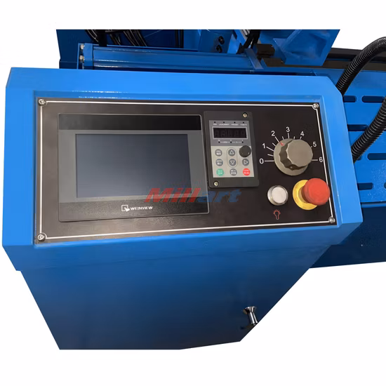 Hydraulic Double Column Band Saw Ghs4235 Band Sawing Machine with PLC