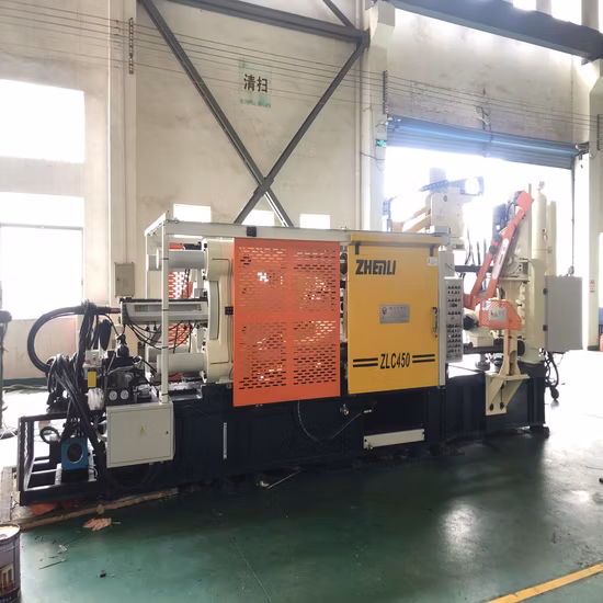 Lh-550t Brass Metal Die Casting Injection Aluminum Machine for The Production of Motorcycle Shock Absorbers
