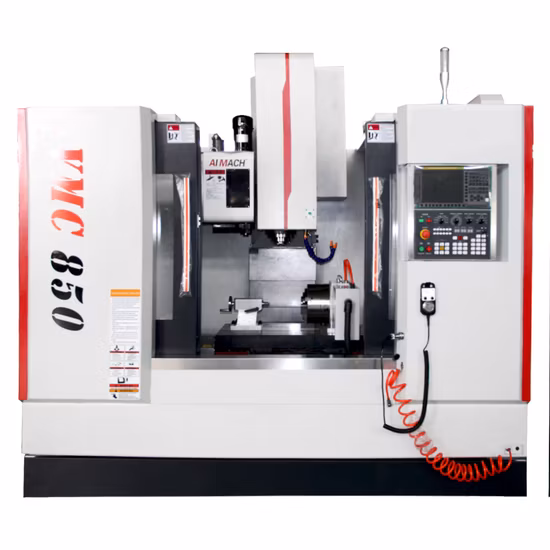 Made in China Vmc850 Fanuc Vertical Milling Machine CNC for Metal