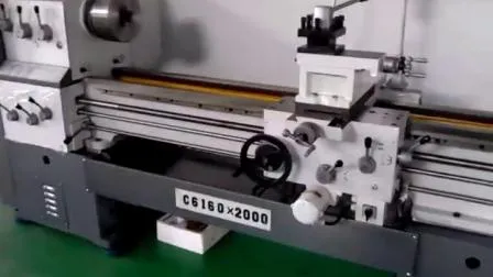 Manual Lathe Machine Tools Conventional Precision Gap Bed Lathe Machine Metal Lathe CD6241